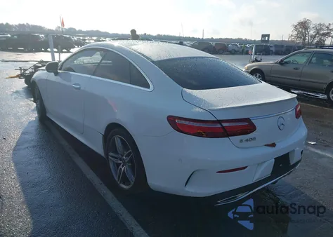 2018 Mercedes-Benz E 400 from USA, damaged, VIN WDD1J6FB4JF019359